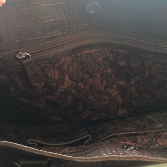 Poon Italian bag color brown leather - Picture 8 of 9